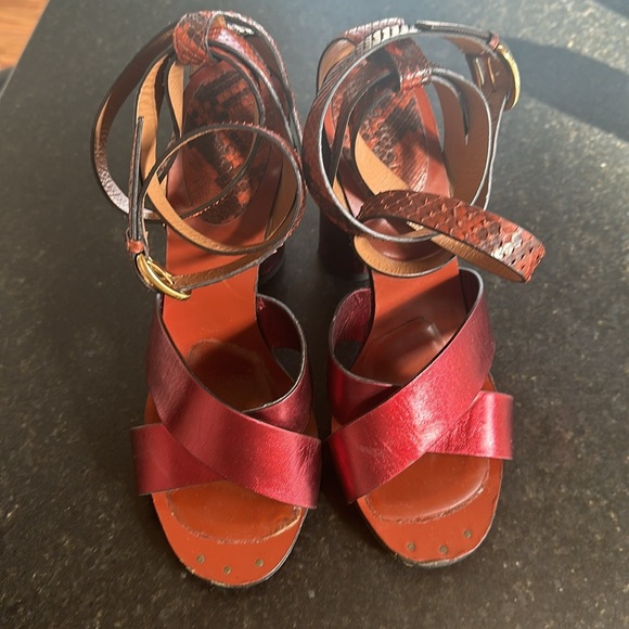 Gucci calfskin and python heels - Picture 8 of 8